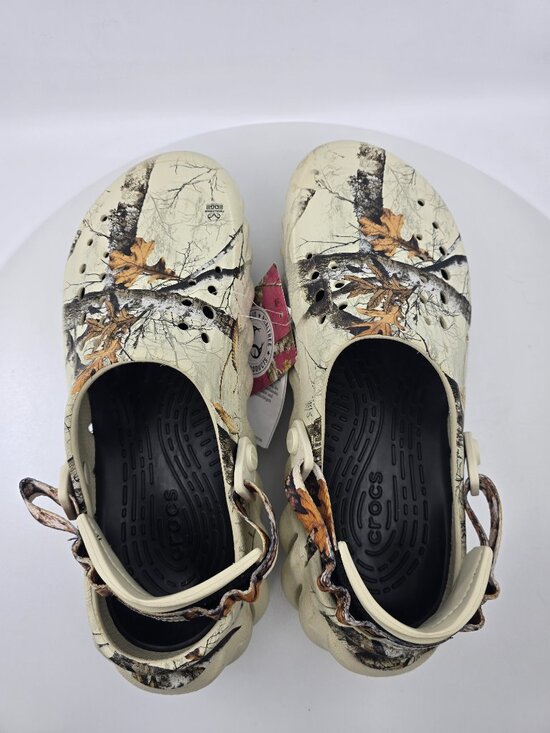 Crocs Echo Clog Realtree Edge Camo Bone White 208232-2Y2 Men\'s Size 8